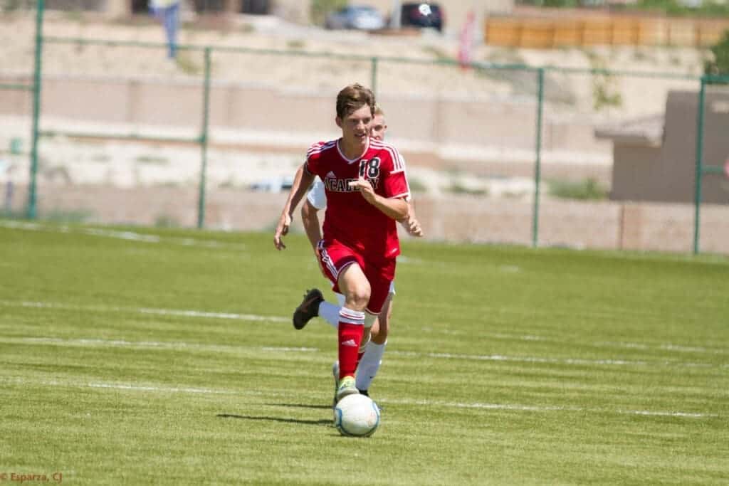 Charles Touche `17 named the Gatorade New Mexico Boys Soccer Player of the Year