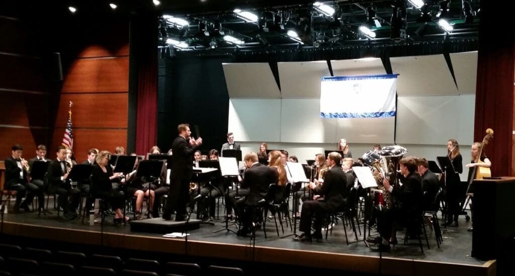 Symphonic Band Earns Silver Rating at Festival; Jeremy Wesevich '18 Receives Two Awards
