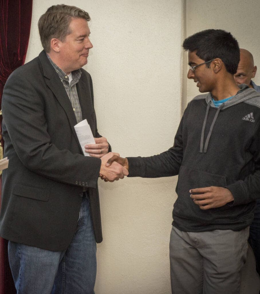 Akshay Warrier '19 Wins Leopold Writing Contest