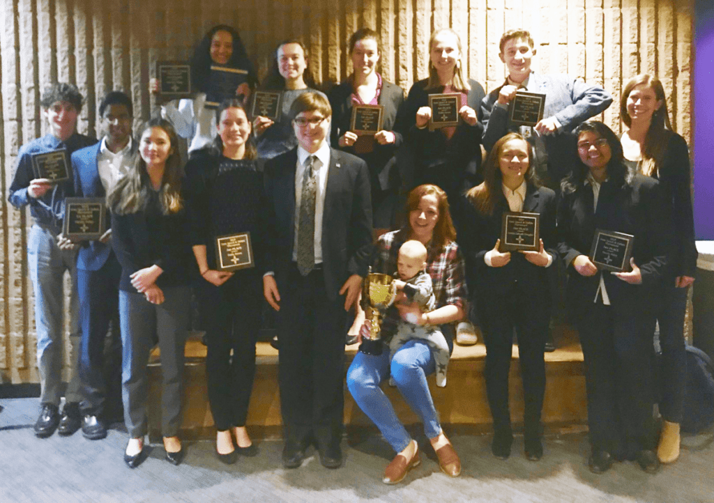Speech and Debate Named Overall School of Excellence Following State Tournaments