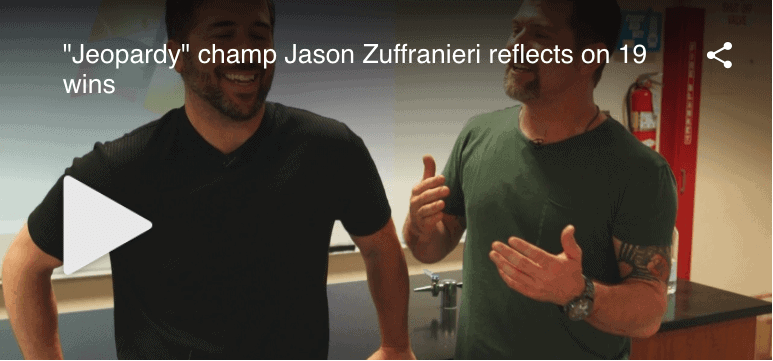 Jason Zuffranieri reflects on 19 wins at Albuquerque Academy Jeopardy champion.