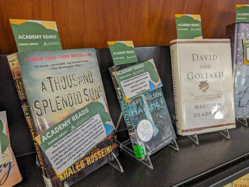 Academy Reads Shares the Joy of Reading
