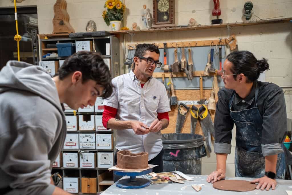 Adam Rigel Clay Visiting Artist Adams Puryear Demos Clay Technique and Art as a Career ...