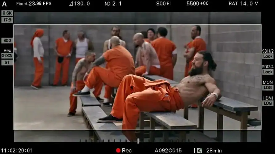 Incarcerated individuals in an Albuquerque Academy detention facility, showcasing educational and correctional environments.