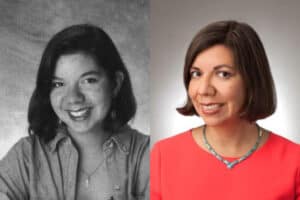 Diverse professional women smiling, representing Albuquerque Academy alumni and staff.