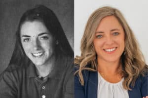 Professional woman headshot, Albuquerque Academy, education, leadership, smiling woman.